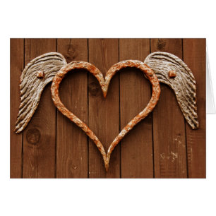 Winged Heart Hälsningskort