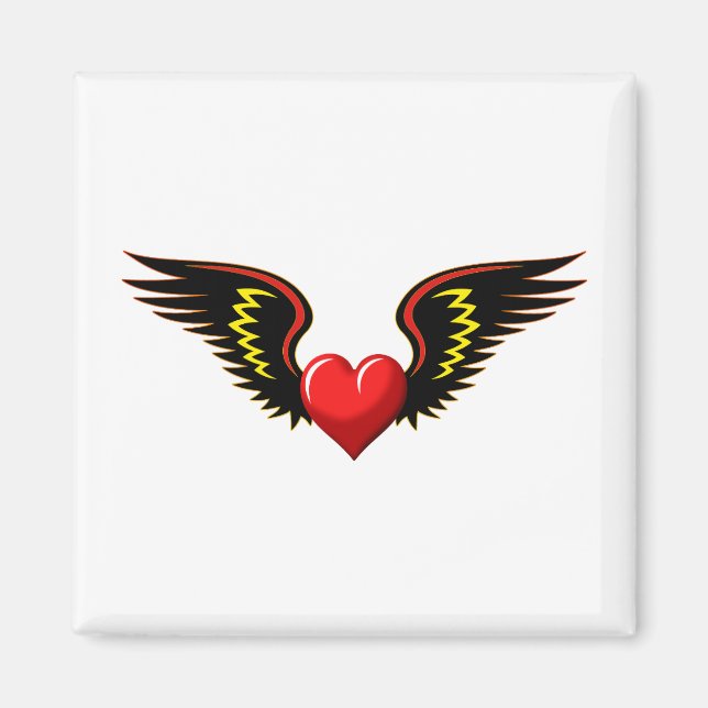 Winged Heart Magnet (Framsidan)