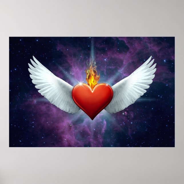 Winged Heart Poster (Framsidan)