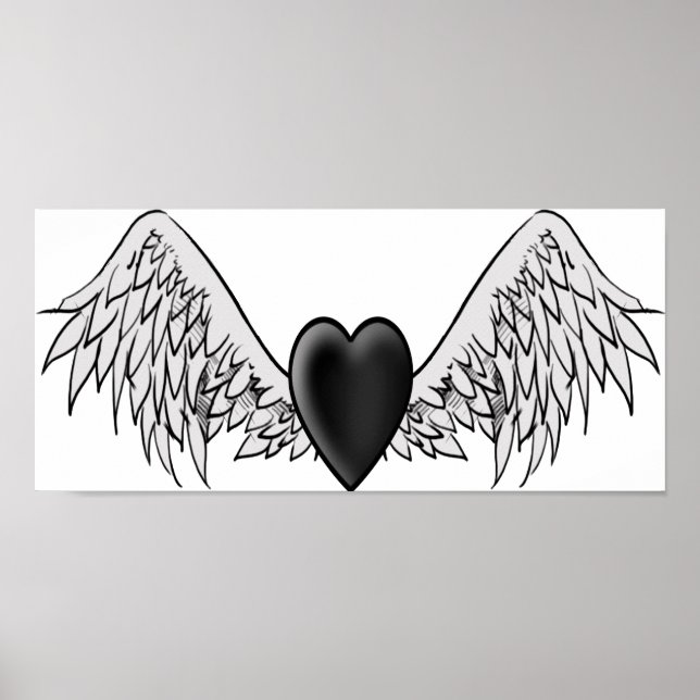 Winged Heart Poster (Framsidan)