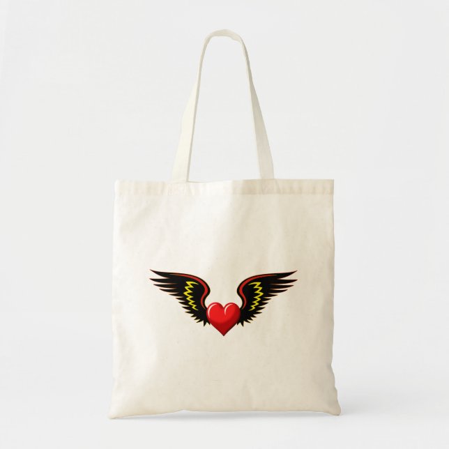 Winged Heart Tygkasse (Framsidan)