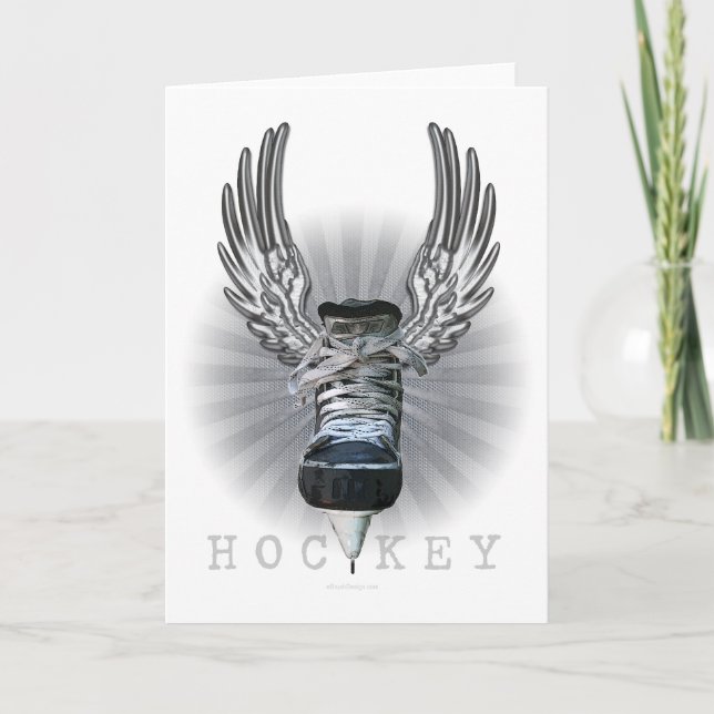 Winged Hockey Kort (Framsida)