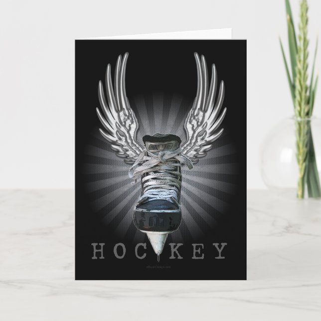 Winged Hockey Kort (Framsida)
