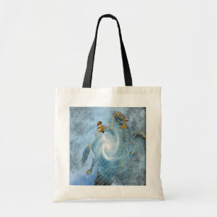 Winged Horse Bag Tygkasse
