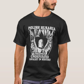 Winged Husaria Cavalry Polen Polsk Knight Polsk T Shirt