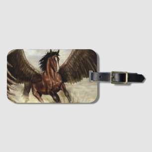 Winged Pegasus Bagagebricka