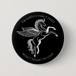 Winged Pegasus: inspirationell grekisk mytologi Knapp