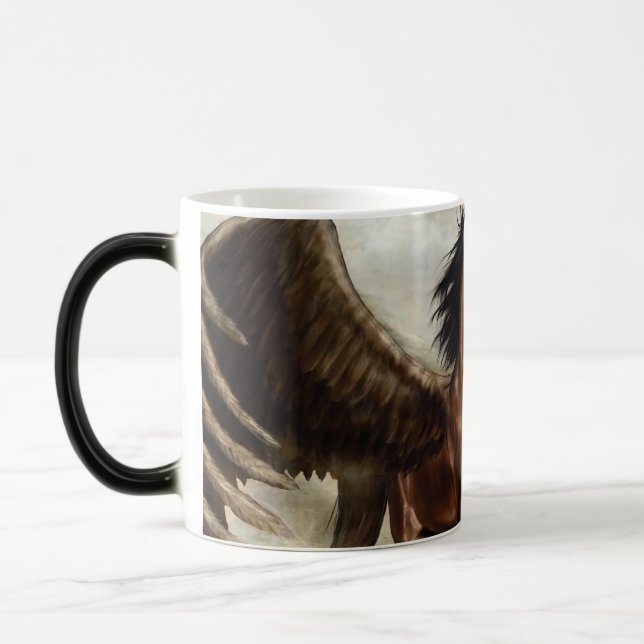 Winged Pegasus   Magisk Mugg (Vänster)