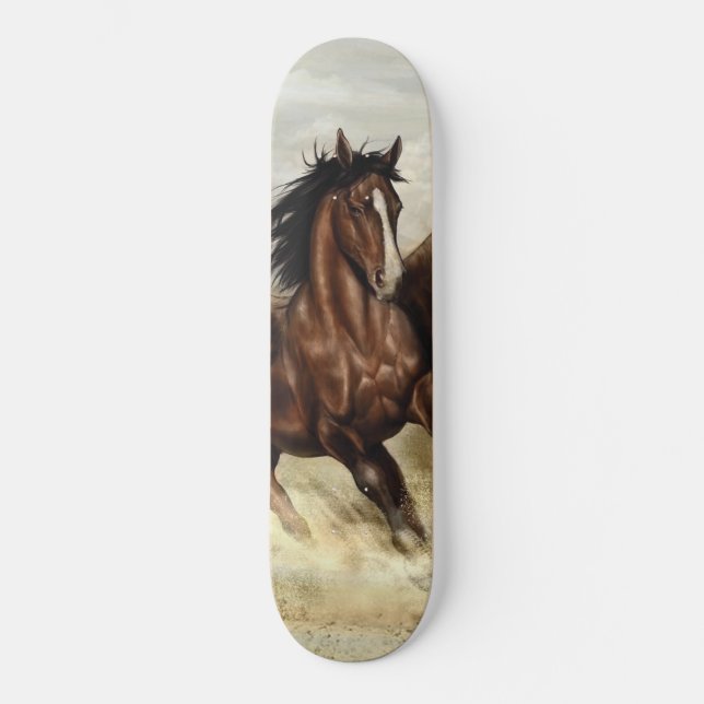 Winged Pegasus Mini Skateboard Bräda 18,5 Cm (Framsida)