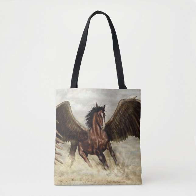 Winged Pegasus Tygkasse (Framsida)