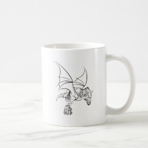 Winged Raptor/Tribal Kaffemugg