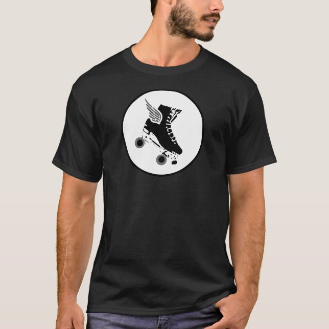 Winged Roller Skate Tee (Framsida)
