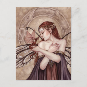 Winged Sak Vykort