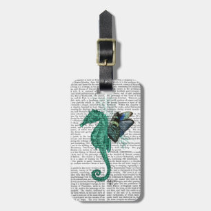 Winged Seahorse Bagagebricka