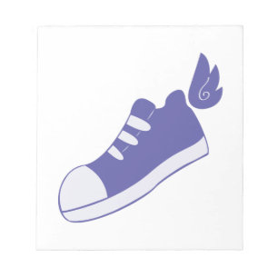 Winged Shoes Anteckningsblock