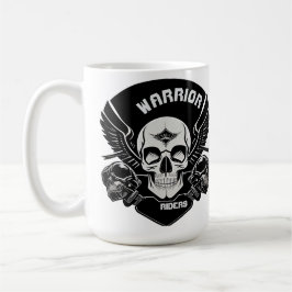 Winged Skull-teckning Kaffemugg