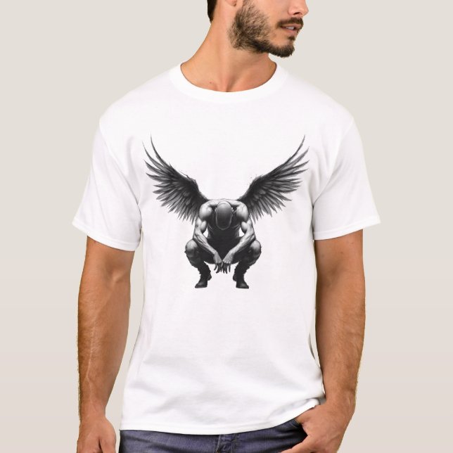 Winged Solitude T Shirt (Framsida)