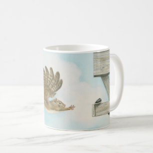 Winged Squirrel Kaffemugg
