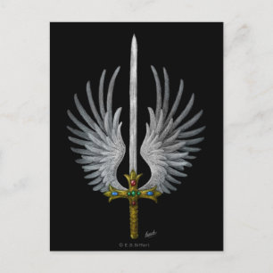 Winged Sword Vykort