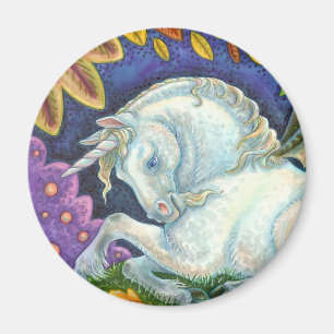 Winged Unicorn Flies Horse Fantasy MAGNET