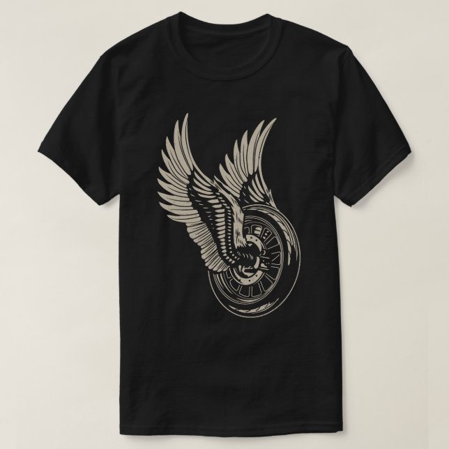 WINGED WHEEL 1 T SHIRT (Design framsida)