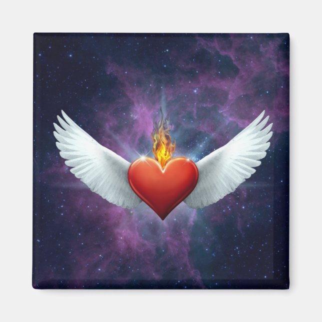 WingedHeart Magnet (Framsidan)