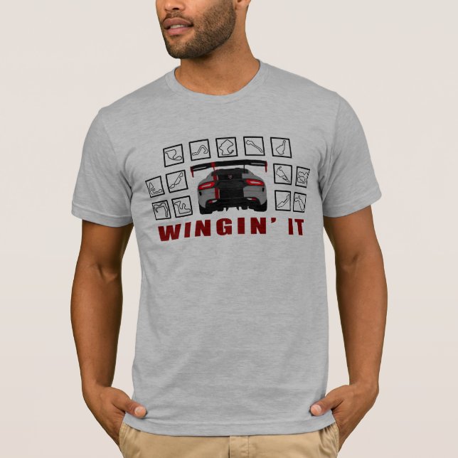 Wingin det t shirt (Framsida)