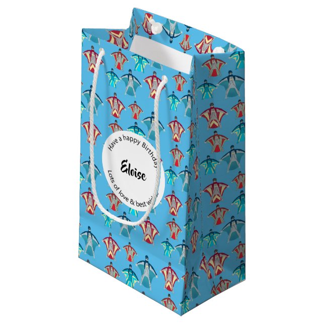 Wingkostym Skydiving (Framsidan Vinklad)