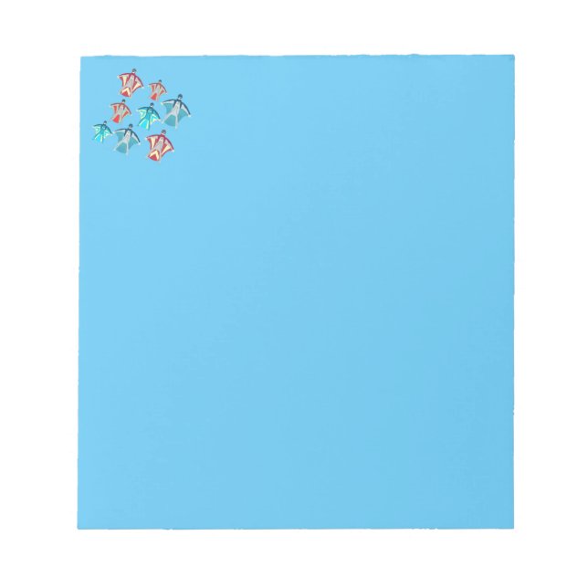 Wingkostym Skydiving Thmet Anteckningsblock (Framsida)