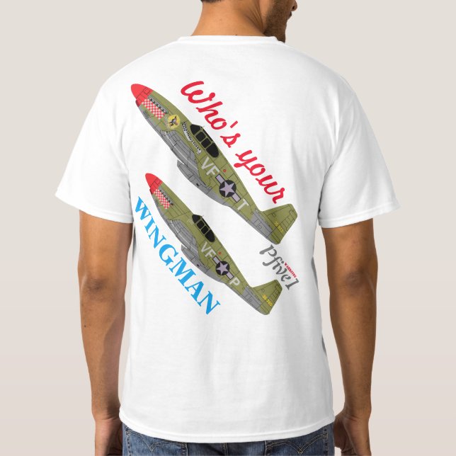 Wingman Pfive1 T-shirt (Baksida)