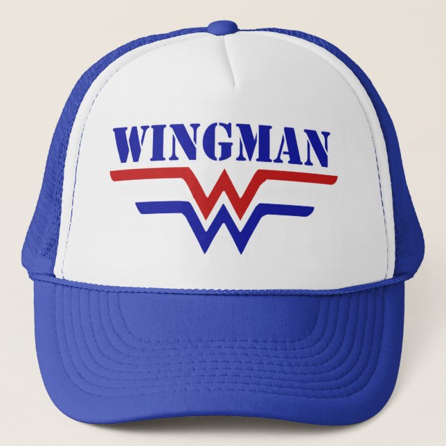 Wingman Single guy party Truckerkeps (Framsida)