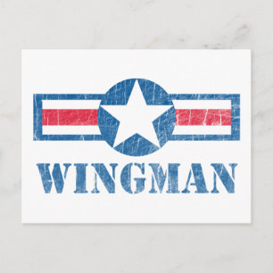 Wingman Vintage Vykort