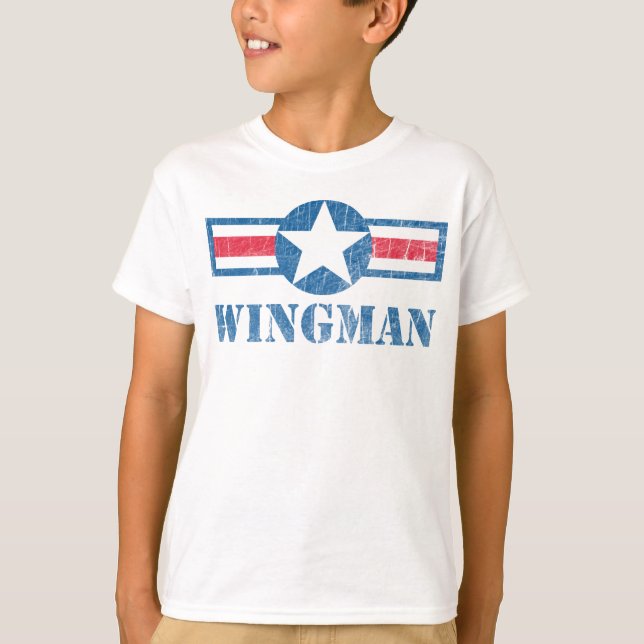 Wingmanvintage Tee Shirt (Framsida)