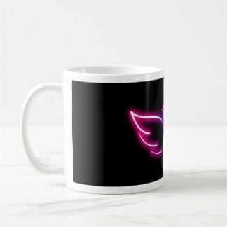 wings neon kaffemugg