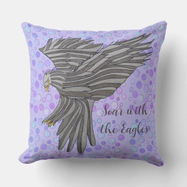Wings of Eagles Pillow Kudde (Framsida)