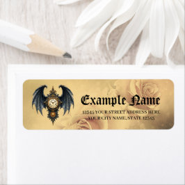 Wings of Eternity – The Timeless Guardian.  Returadress Etikett