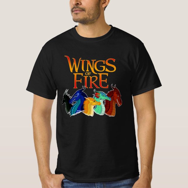 Wings Of Fire Vintage T Shirt (Framsida)