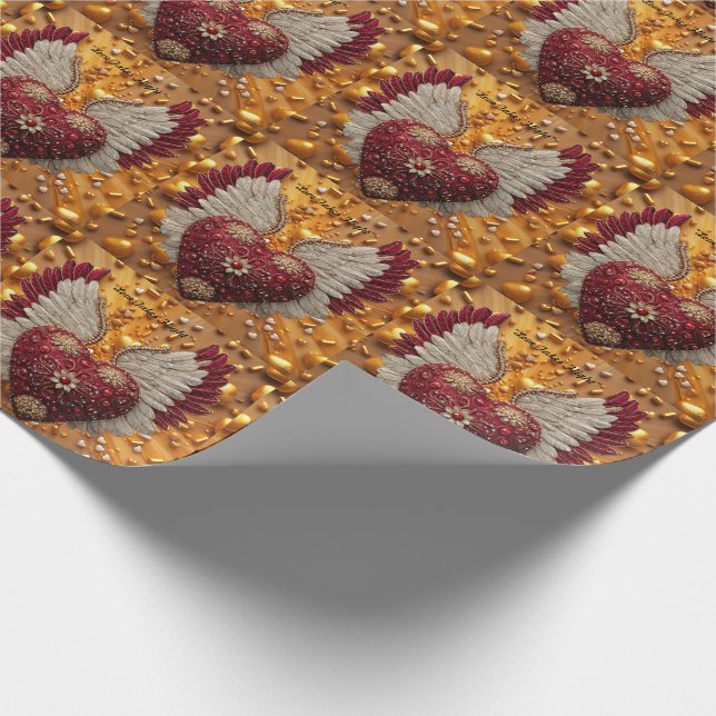 "Wings Of Love" Presentpapper (Hörn)