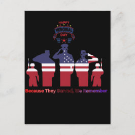 Wings of remembrance black vykort