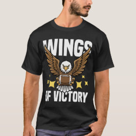 WINGS OF VICTORY - PHILADELPHIA FOOTBALL T SHIRT
