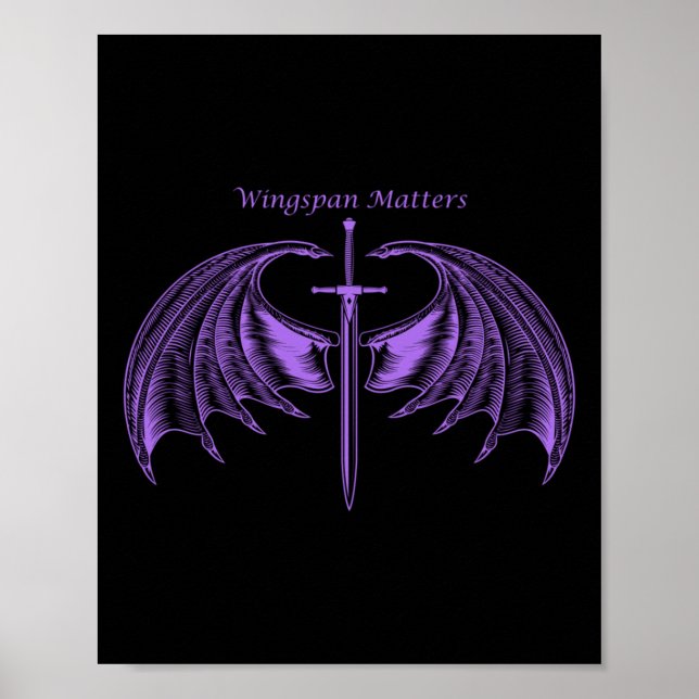 Wingspan S Sticker Poster (Framsidan)