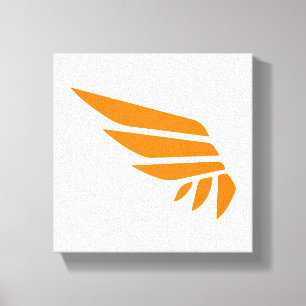 WINGSPANsymbolskanvastryck (orangen) Canvastryck