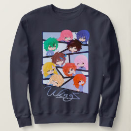 Wingz Multi Character Sweatshirt T Shirt