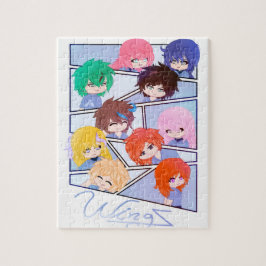 Wingz Official Multi Characters Puzzle Pussel