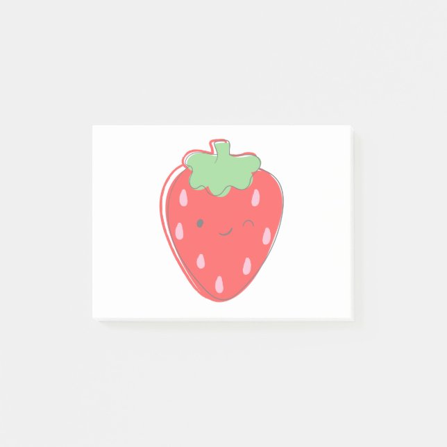 Wink Strawberry Post-it Block (Framsida)