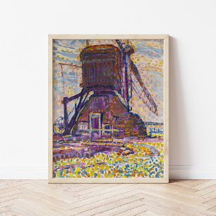 Winkel Mill   Piet Mondrian Poster