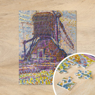 Winkel Mill Piet Mondrian Pussel