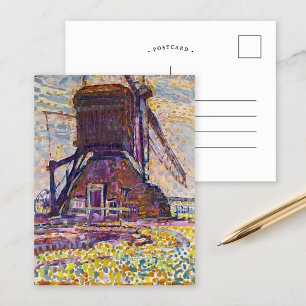 Winkel Mill Piet Mondrian Vykort