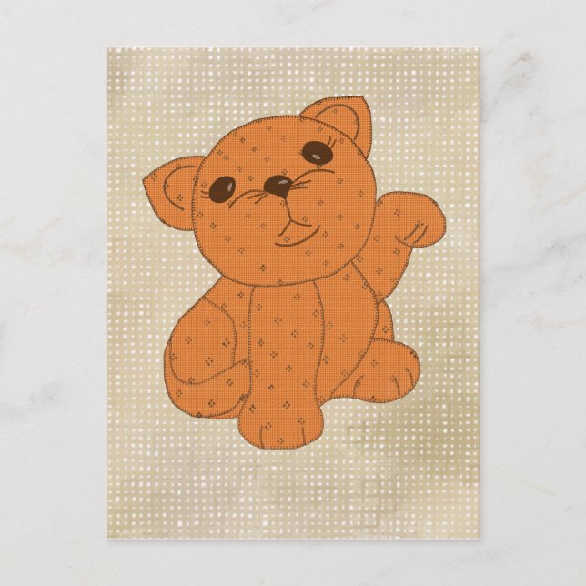 winkende Katze Vykort (Framsida)