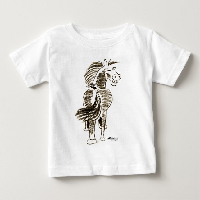 Winking Horse Lycka till! Tee (Framsida)
